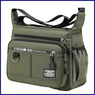 Sling Bag for Men Crossbody Oxford Cloth Waterproof Comfortable Sling Bag Multi Layer Organization Shoulder Bags lusg lusg