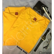 YALEX YELLOW GOLD | POLOSHIRT | Red Label Plain Shirt