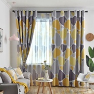 Jarlhome 2JL415 Ready Stock 1 PC The Pebbles Pattern Blackout Window Curtain Ring Hook Rod "Customizable”