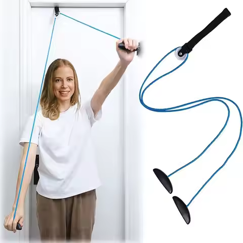 Shoulder Pulley Over The Door Physical Therapy System, Exercise Pulley for Physical Therapy Alleviat