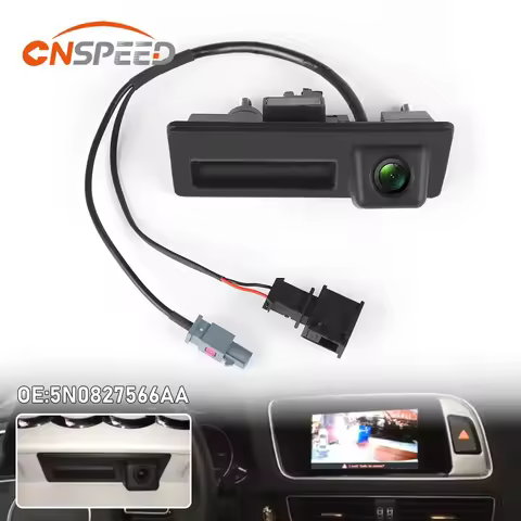 CNSPEED Tailgater Handle with Backup Camera For 2009-2018 RS7 A6 C7 4G Tailgater Replacement 5N08275