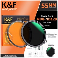 KNF Concept 55mm Magnetic Filter Nano-X Variable NDX ND8-128