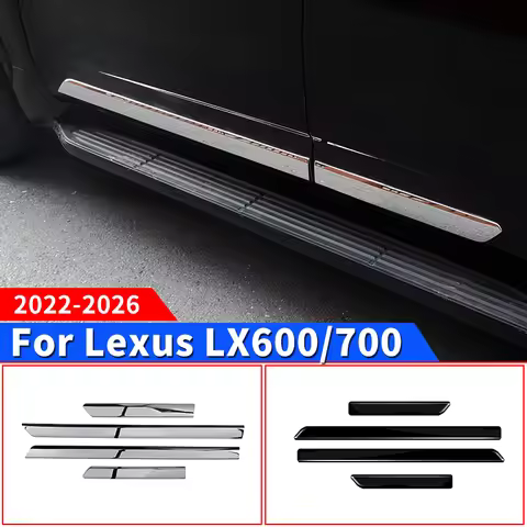 For Toyota 2022-2026 Lexus LX600 LX700 600 700 Car Body Trim Strip Exterior Accessories Protection K