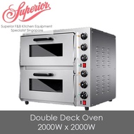 Double Deck Pizza Oven