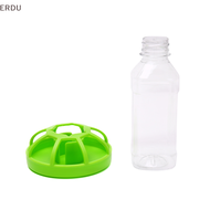 ERDU Reptile Water Drinker Dispenser Food Bowl Lizard Feeder Round Dish Drink Bottle