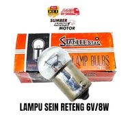 HONDA GL 100 C700 C800 WIN 6V-8W TURN SIGNAL LIGHTS PER PIECE