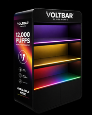 Voltbar 12K LED Display Cabinet | Premium Retail Stand | Multi-Layer Shelf Showcase | Store Display 