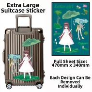 Cute Cartoon Waterproof Luggage Sticker