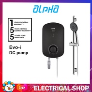 Alpha Water Heater With DC Pump Evo-i  /Evoi (Ivory White) or (Matt Black) / Rinnai Water Heater Ele