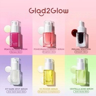 Glad2Glow G2G Face Serum 17 ML - Peach Retinol Serum/ Pomegranate Bright Serum/ Peeling Solution Dar