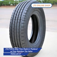 215/70R16 Atlas Tires Made in Thailand w/ Free Stainless Tire Valve