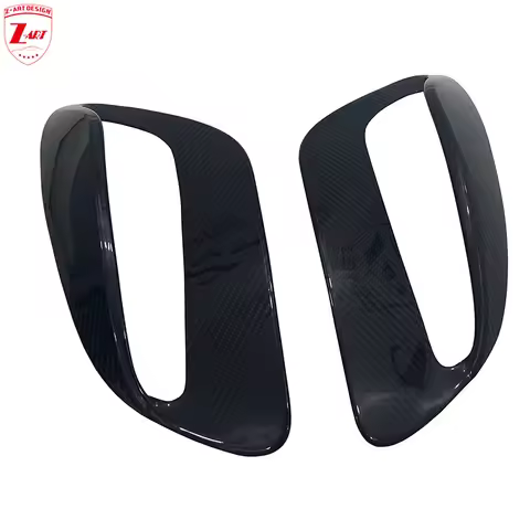 Z-ART 992 Dry Carbon Fiber Side Vents for Porsche 911 Turbo S Carbon Fiber Air In Take for All New 9
