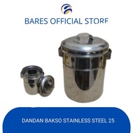 Dandang Bakso Gajah Stainless Steel 25 Kapasitas 3 Kg