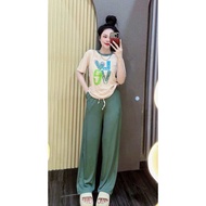 SET BỘ MẶC NHÀ SET BỘ SUÔNG CHỮ LOVE xinh xắn đủ màu - HN CLOSET