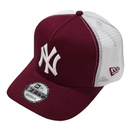 NEW ERA NY TRUCKER MAROON DEWASA CAP HAT TOPI (READY STOCK MALAYSIA)