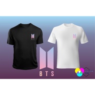 Hot New BTS Unisex T-Shirt BTS Logo (READY STOCK)