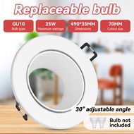 【5-Year Warranty】CANEMIJIA Ultra Thin LED Ceiling Light Pin Light Panel Lights 3 Colors 3500K/4000K/