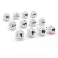 4 Pcs/Lot 24mm Arcade LED Push Buttons Illuminated COIN 1P 2P 3P 4P Select Start Turbo Pause Play Cr