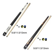 Pool Cue Stick Billiard Pool Cue Stick 1/2 Split Dengan Kapur 57 Inci Billiard Cue Stick Snuker Cue 