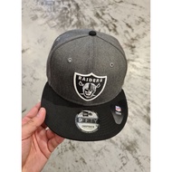 LAS VEGAS RAIDERS NEW ERA 9FIFTY SNAPBACK GREY