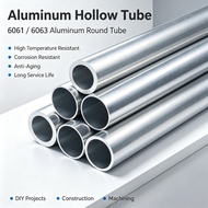 6061 aluminum round tube outer diameter 5-600mm seamless hollow tube mechanical frame support