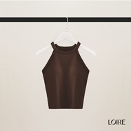 Áo Bra Cổ Yếm Tròn Chất Thun Mềm Mát Mút Dính Liền Loirechic BRT01