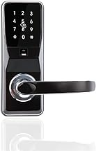 Home Office Electronic Fingerprint Door Lock Digital Smart Door lock unlock by Fingerprint Code Card and Mechanical key with 2 cards