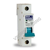 Maxguard 1Pole 6kA Miniature Circuit Breaker(MCB) 6A~63A