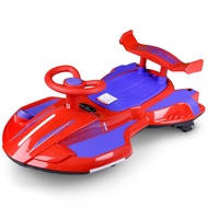 kereta mainan elektrik budak toy scooter for kid Girl with LED &Music Spray effects Electric remote 