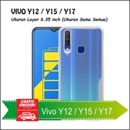 SoftCase Premium Transparan Focus Case Vivo Y12 / Y15 / Y17 Soft Clear