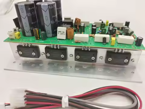 400*2 big power 2.0 channel home amplifier DIY board Sanken tubes 2SC3858 2SA1494 post amplifier boa