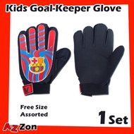 Kids Goal Keeper Glove / Sarung Tangan Budak Goal Keeper / 儿童小孩守门员手套 / 9204