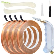 Winu Pack of 1 Flexible 3 16 Foot Bronze Swords Tape Black Color Twelve hundred Soiled Glass and Oth