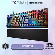 คีย์บอร์ด SteelSeries Apex Pro คีย์บอร์ดเกมมิ่งสวิตช์ Optical ปุ่มสวิตช์ SteelSeries OmniPoint 2.0 O