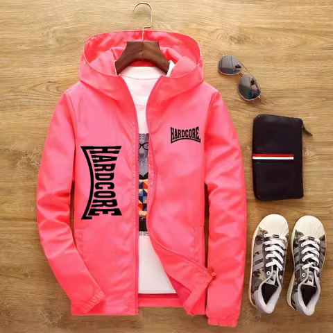 Hardcore Summer trench coat, pilot jacket, men's zipper jacket, waterproof fishing quick drying outd