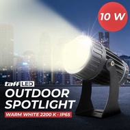TaffLED Waterproof Warm White Outdoor Spotlight Beam LED Spotlight