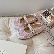 Girls Shoes Girls Shoes 2025 New Children Princess Shoes Crystal Shoes Shoes Baby Shoes Girls Shoes