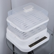 800W Multifunctional Electric Steaming Pot Household Intelligent Large Capacity Steamer Kitchen Cook