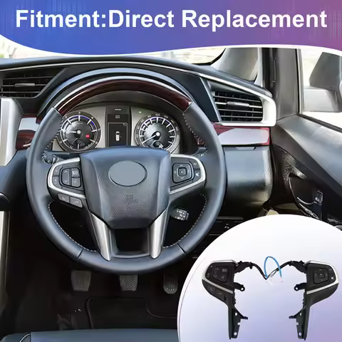 Car Multi-Function Steering Wheel Cruise Control Buttons Switch For Toyota Innova 2015-2019 842500K0