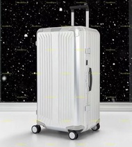 買一送一禮品 Samsonite LITE-BOX ALU TRUNK 80/30 SILVER 30吋 水桶箱 魔方箱 方胖子 全鋁合金 超大型托運箱 銀色 歐洲款 LITE BOX CALOCUT