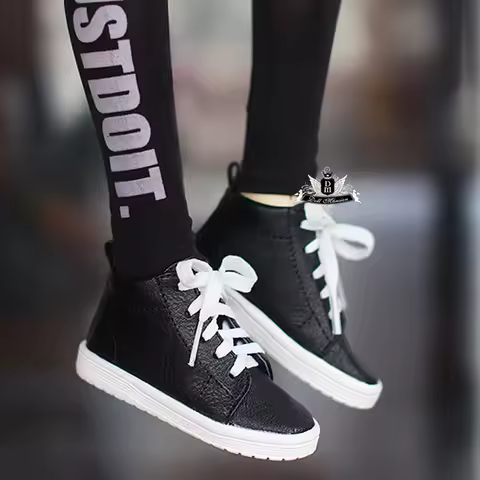 Uncle 70cm BJD Shoes SD17 1/4 BJD MSD Black Casual Sneaker Sport Boots Dollfie DREAM MID DK LUTS SOO