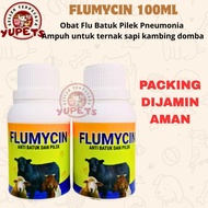 FLUMYCIN 100ML - Complete, effective medicine for Flu, cough, and colds for cattle, goats, and sheep