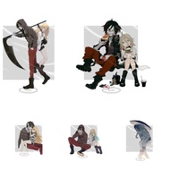 Standee Anime Angels of Death Mica Model Rachel Gardner Ray Isaac Foster Zack Study Desk Decoration 