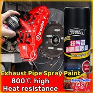 【800℃】400ml High Temperature Spray Paint Anchor High Heat Exhaust Pipe Painting Car Rust Remover Mat