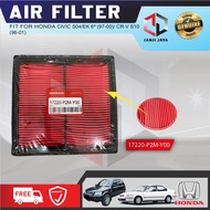 17220-P2M-Y00 ENGINE AIR FILTER HONDA CIVIC SO4-EK 6th 97-00 CRV S10 96-01 Penapis Udara
