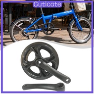 [CUTICATE] 152mm 42Tooth Folding Bike Crankset, Bicycle Accessories, Professional Performance Repair