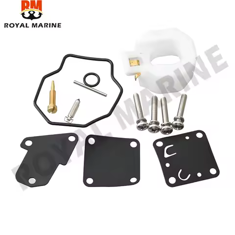 6E0-W0093-04 Carburetor Repair Kit For Yamaha Outboard Motor 4HP 5HP 2T 6E0-W0093-00 6E0-W0093 Boat 
