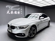 2015 F36 BMW 4-Series Gran Coupe 420i Sport Line 2.0 汽油 金屬白