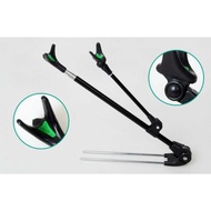 Adjustable rod bracket fishing rod holder