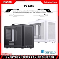 Jonsbo C6 Max Handle Case ITX M-ATX Side transparent Chassis ATX Power Supply Desktop Game Office Sm